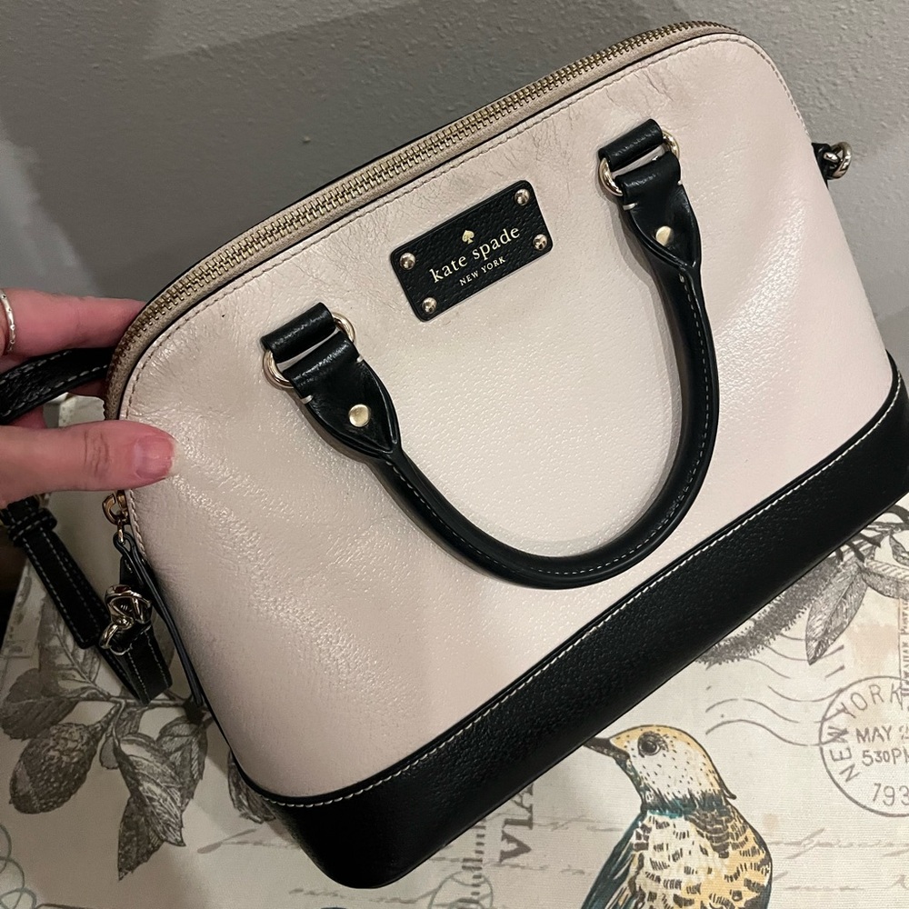 Kate Spade nuetral crossbody/satchel